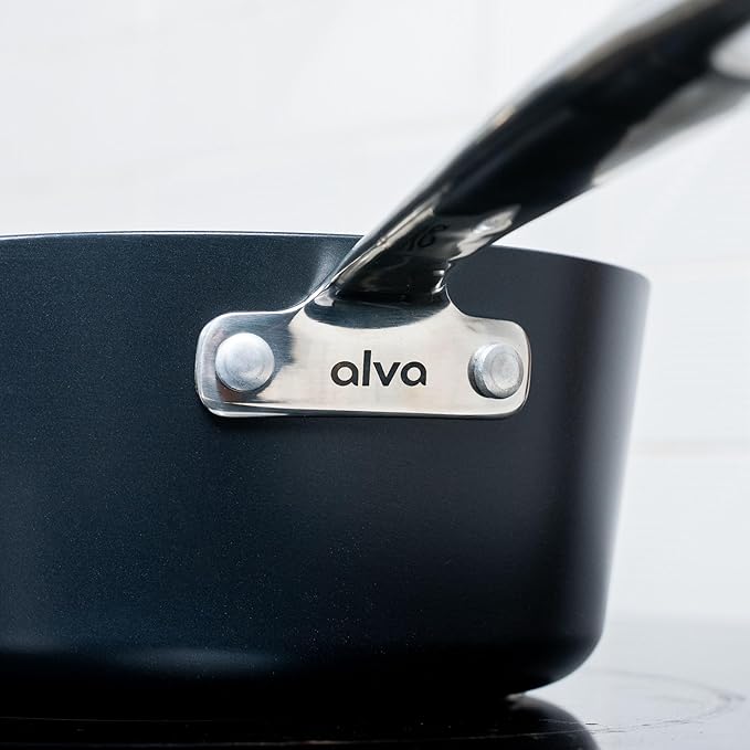 Alva Maestro 2-Quart Ceramic Nonstick Saucepan with Lid