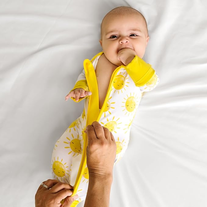 Little Sleepies Baby Pajamas, Sunshine, 18-24M