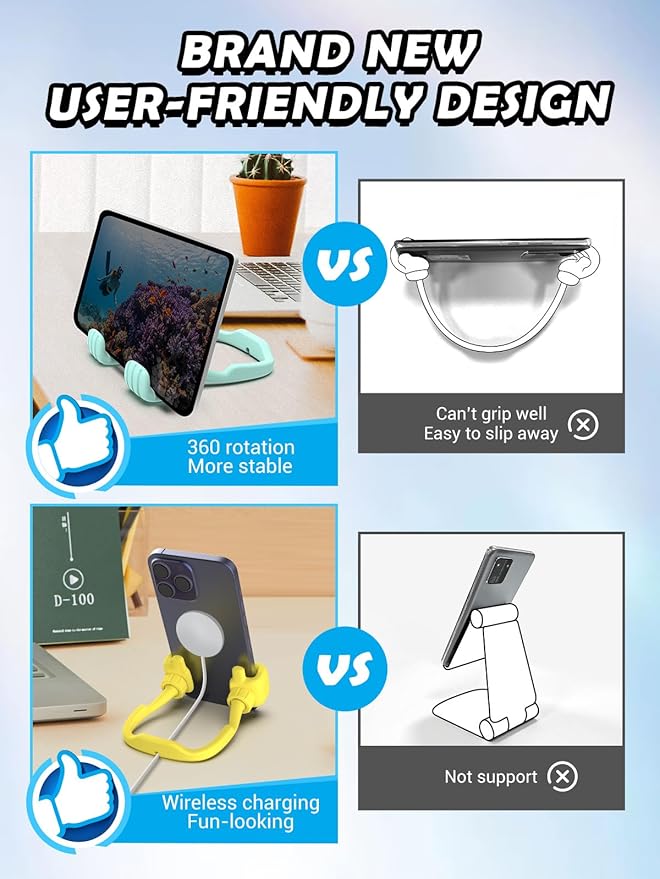 Christmas Stocking Stuffers for Men Women Thumbs Up Lazy Phone Stand