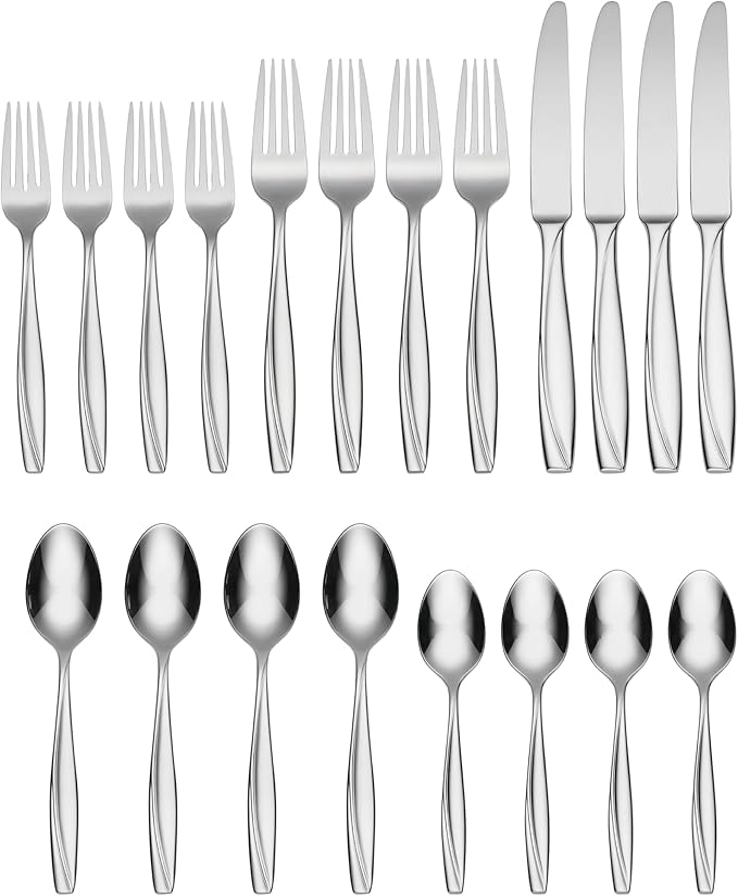 Oneida Camlynn 20-Piece 18/0 Silverware Set for 4, Flatware