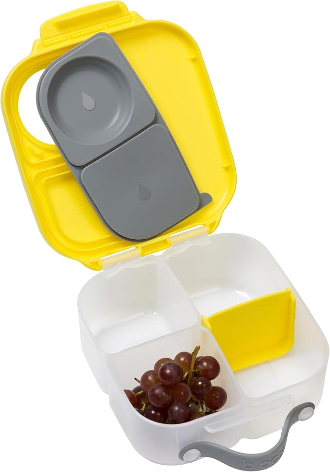 b.box Mini Lunch Box, Snack Containers for Kids, Lunch Box Kids, 4.25 Cup