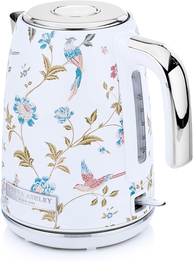 Laura Ashley Electric Kettles for Boiling Water, 1.7L Electric Tea Kettle