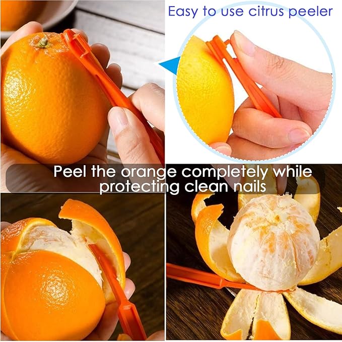 GANNK Potato Apple Vegetable Peelers for Kitchen, I and Y Peelers for Fruit Veggie Potatoes Carrot Cucumber, 3 in 1 Blade Spin Design With Julienne Multifunctional