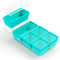 Gemice Silicone Freezer Molds with Lids, 6-Pack 1-Cup & 2-Cup