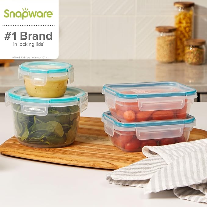 Snapware Plastic Total Solutions (10-Pack, Mixed Sizes) Food Storage Set