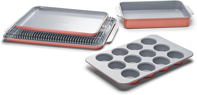 Caraway 5-Piece Non-Stick Ceramic Bakeware Set