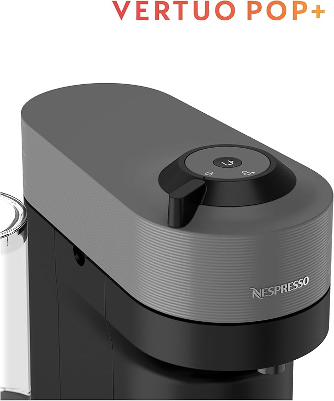 Nespresso Original Vertuo Pop+ Coffee & Espresso Maker by Breville, Grey