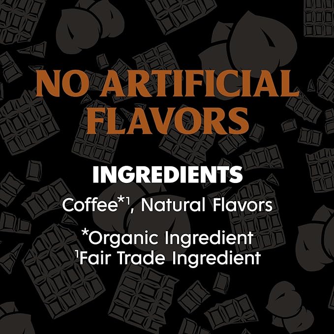 Death Wish Coffee Chocolate Hazelnut Coffee Pods, Fair Trade, 30 Count