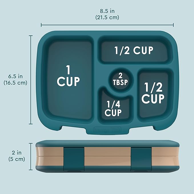 Bentgo Kids Prints Leak-Proof 5-Compartment Bento-Style Kids Lunch Box