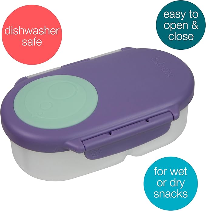 b.box Snack Box, Snack Containers for Kids, Kids Lunch Box, Toddler Snacks