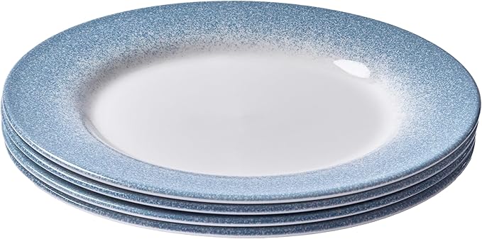 Portmeirion Potter's Mist Dinner Plate - Blue, Set of 4