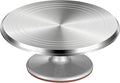 Puroma Aluminum Cake Turntable Rotating Non-slip Decorating Cupcake Cake