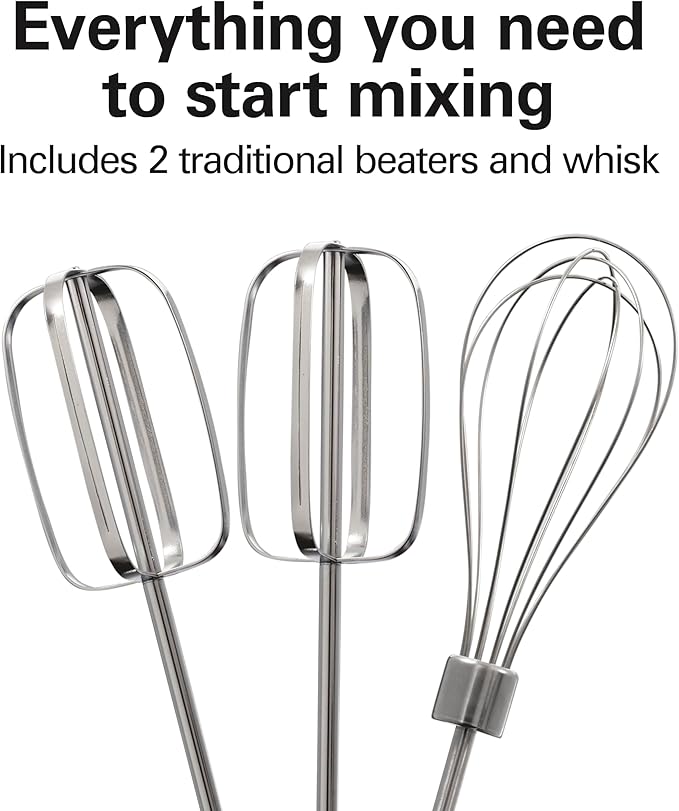 Hamilton Beach 6-Speed Electric Hand Mixer With QuickBurst and Bowl Rest
