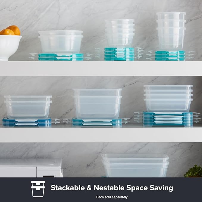 Snapware Plastic Total Solution (16-Piece) Food Storage Containers Set