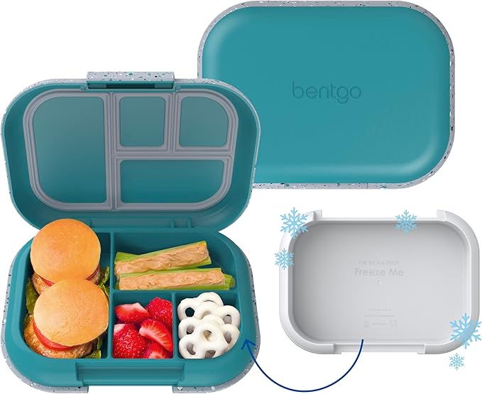Bentgo Chill Kids 4-Compartment Bento Box Leakproof Lunch Box