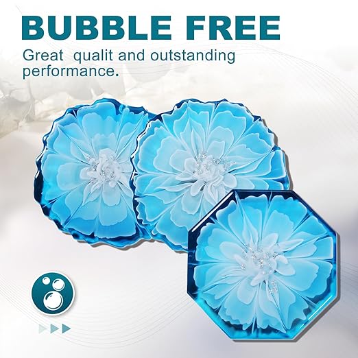 LET'S RESIN Epoxy Resin Kit,1 Gallon Bubble Free & Crystal Clear Resin