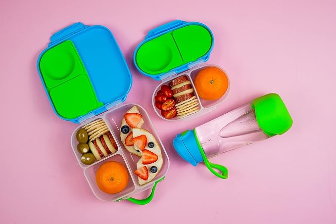b.box Snack Box, Snack Containers for Kids, Kids Lunch Box, Toddler Snacks