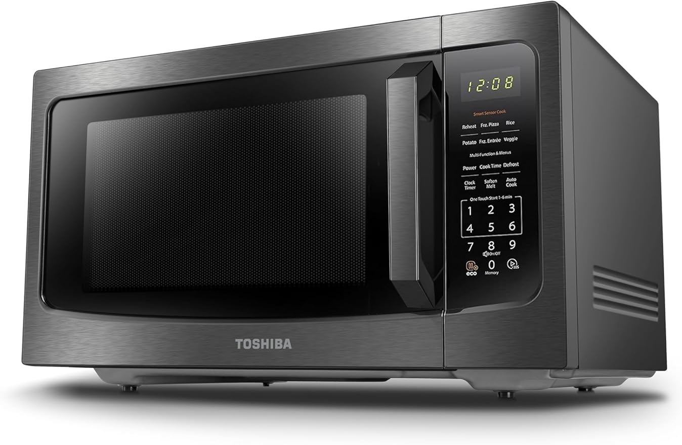TOSHIBA Microwave Oven with Smart Sensor, 1.6 Cu.Ft, 1200W
