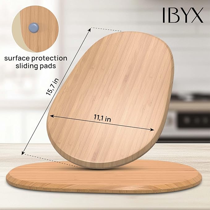 Ibyx Mixer Slider, Stand Mixer Sliding Mat, Natural, 5.5 Qt, Made in Canada