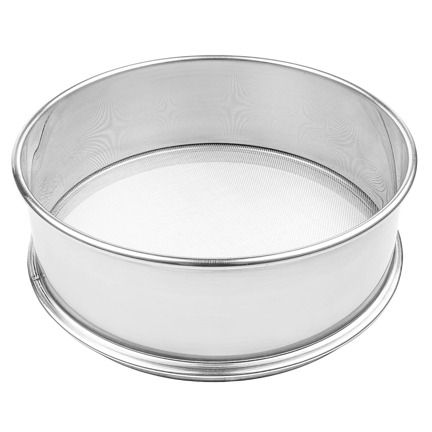 Vollum Stainless Steel Flour Sifter Fine Mesh Baking Sieve 9.5"