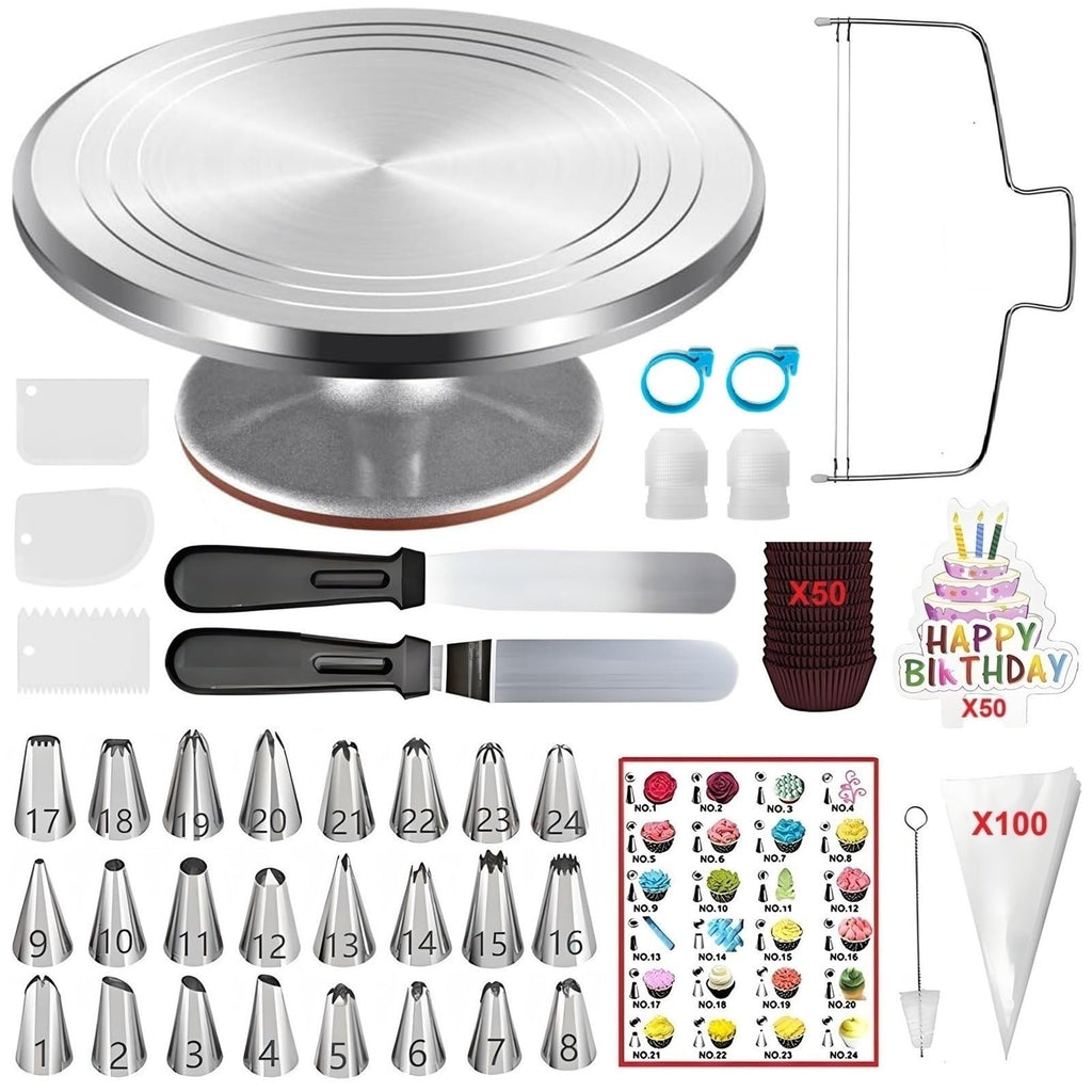 ANSLYQA Cake Decorating Kit, 237 Pcs Baking Tools
