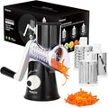 Rotary Cheese Grater Hand Crank - Cheese Shredder Hand Crank with Handle