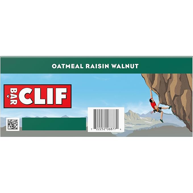 CLIF BAR Protein Energy Bars, Oatmeal Raisin Walnut, 10ct