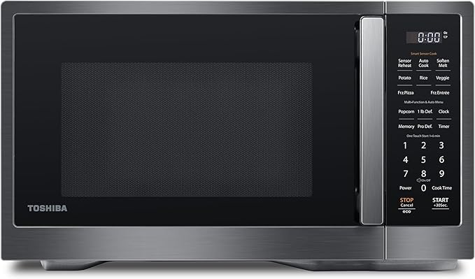 TOSHIBA Countertop Microwave Oven with Smart Sensor, 1.2 Cu.Ft, 1000W