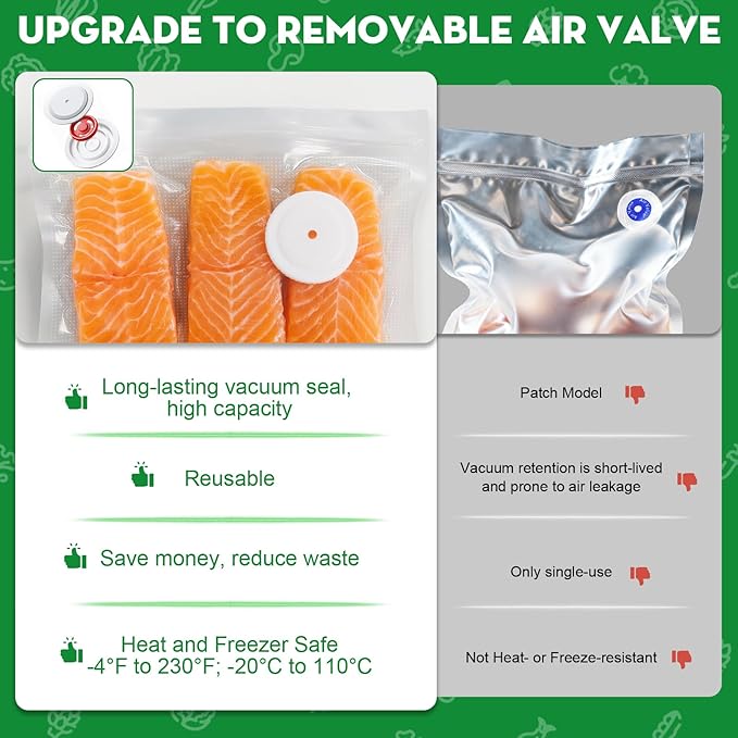 Compact Handheld Vacuum Sealer Machine for Food with 14 Reusable Bags