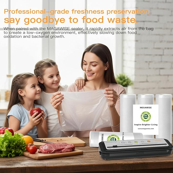 MEGAWISE Vacuum Sealer Bag Series (HAVSB0008)