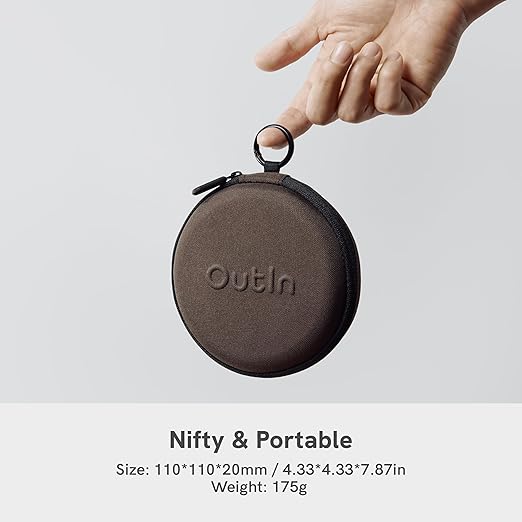 OutIn Claro Portable Coffee Scale, Timer Function, Rechargeable