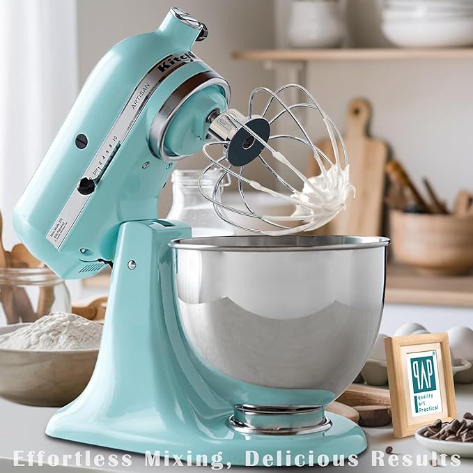 QAP Stainless Steel Wire Whip Fits KitchenAid 4.5 5 QT Tilt Head