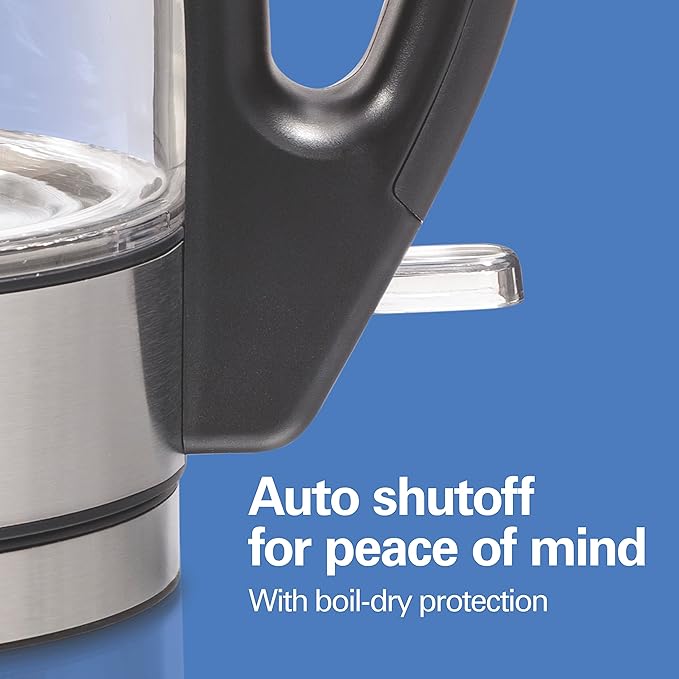 Hamilton Beach 1 Liter Electric Tea Kettle, Water Boiler & Heater