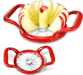 5.5 Inch Large 16-Slice Apple Corer Cutter, Sturdy Divider Wedger Sharp and Sturdy