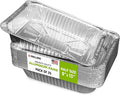 Paclord Aluminum Foil Pans - Half-Size 9" x 13", Pack of 25 - USA-Made Disposable Aluminum Trays for Steam Table & Chafing Racks - Great for Baking, Catering, BBQ, Parties, Food Delivery
