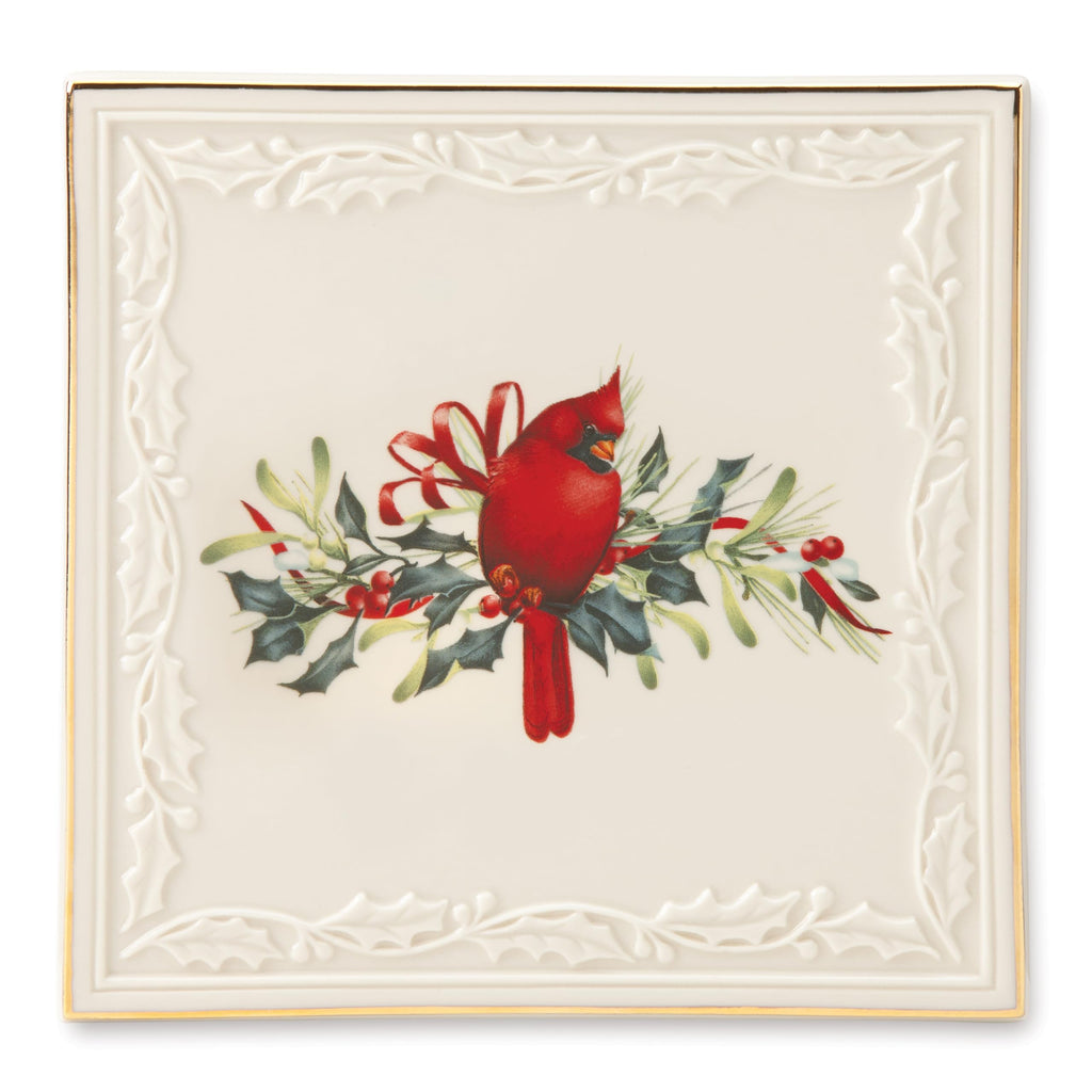 Lenox 870608 Winter Greetings Trivet, Christmas & Holiday Hosting