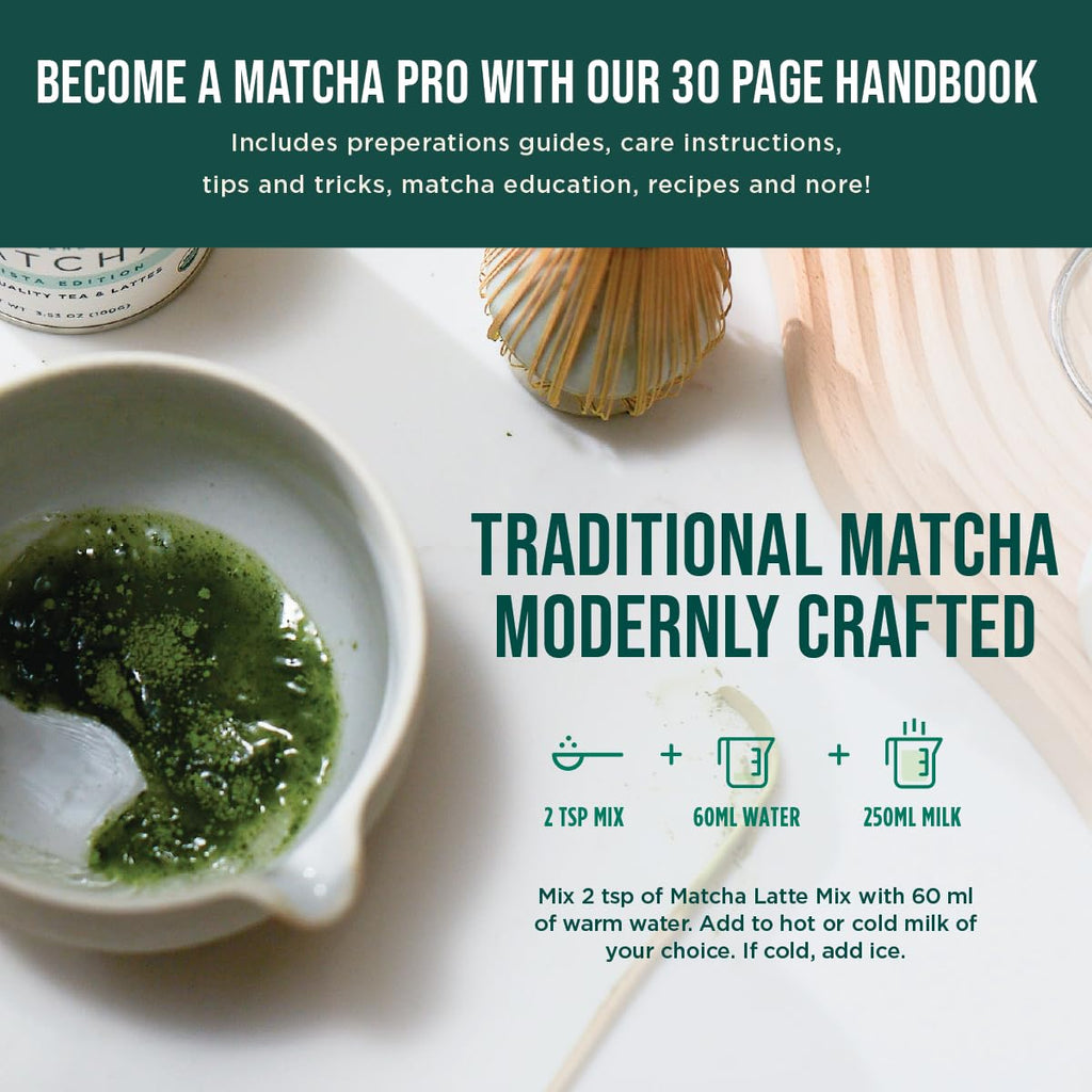 Jade Leaf Complete Matcha Whisk Set