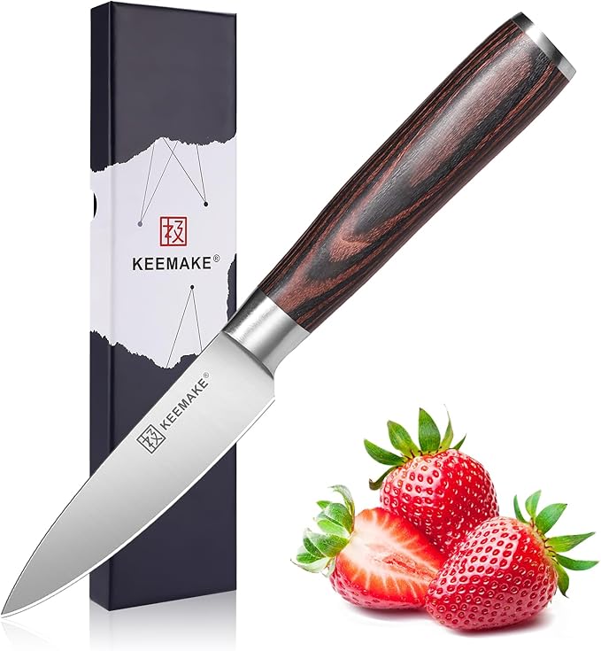 KEEMAKE 9 Inch Bread Knife for Homemade Bread, Serrated Sourdough Knife