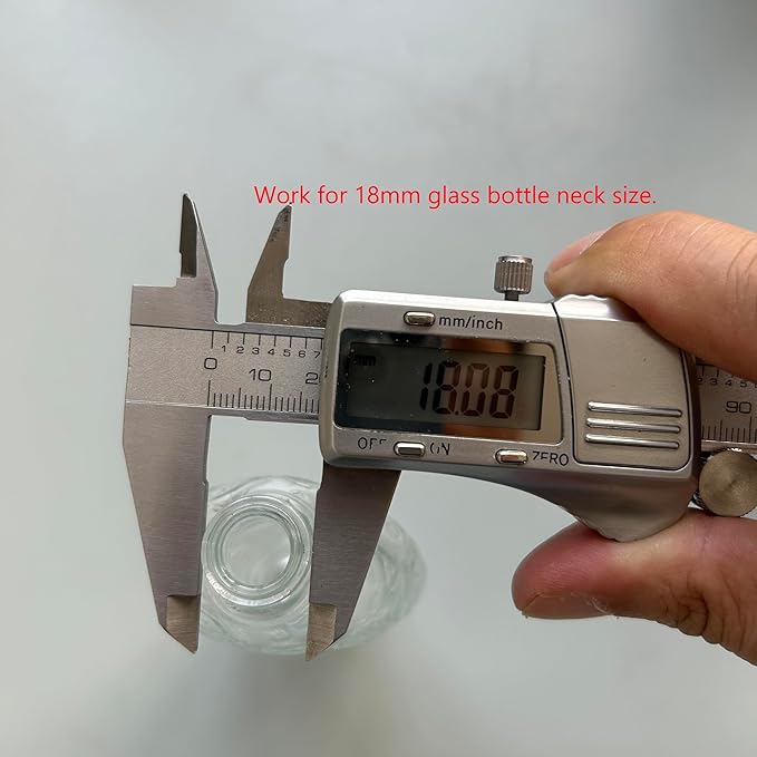 Yoolenatu Manual desktop perfume bottle crimping and capping tool machine, perfume bottle crimper,perfume bottle sealing machine (18mm)