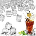 LYFJXX Fake Ice Cubes, 15mm, 100 PCS