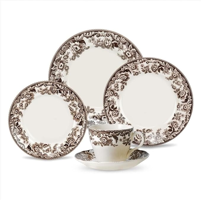 Spode Delamere 5-Piece Place Setting, Service for 1