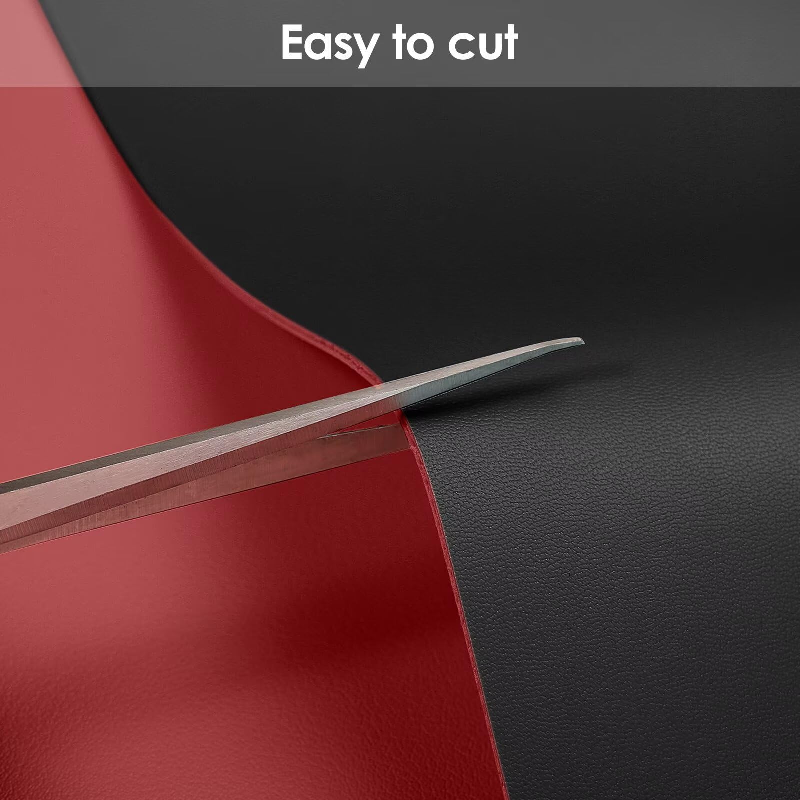 Zinkooat Table Top Protector for Dining Room Table - Can Be Used On Both Sides Waterproof and Easy to Clean Good Flatness Used for Dining Table(Black+Wine Red 44x84)