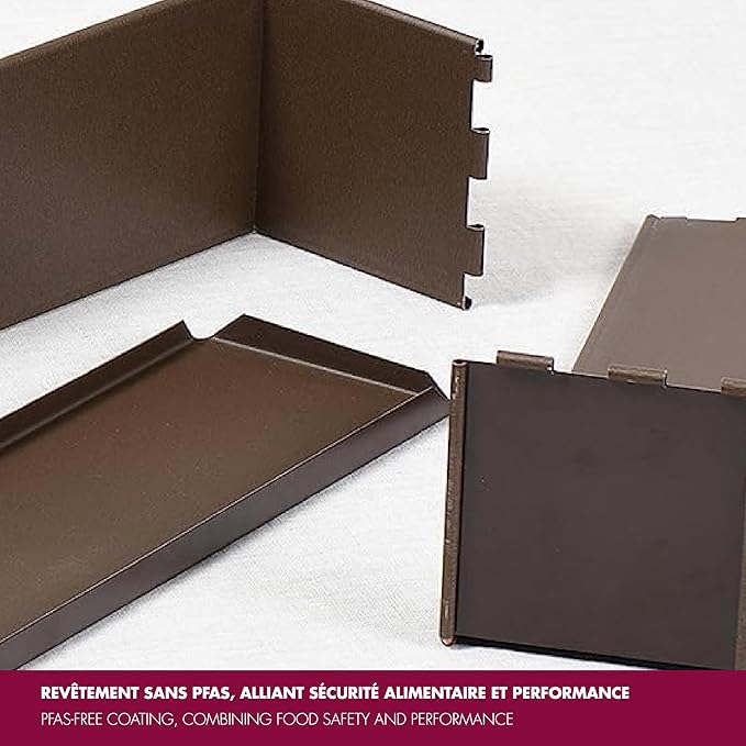 Gobel Loaf Pan/Pate Mold – Non-Stick – Removable Bottom – Professional Terrine Pan – 19 5/8" x 3 1/8"