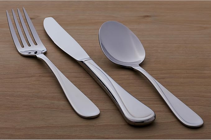 Oneida Flight Dinner Knives Silverware Set for 6, Flatware