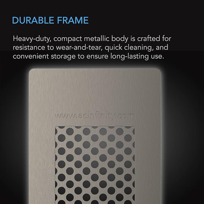 AC Infinity Grinder Card, Black Aluminum Milling Tool
