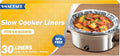 SMARTAKE Slow Cooker Liners, Large Size 13"x 21" Disposable Cooking Bags