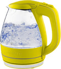 OVENTE 1.5L Glass Electric Kettle Water Boiler, Green KG83G