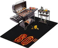 THMINS 80X48 Inches Extra Large Under Grill Mat for Outdoor Grill