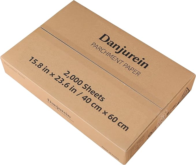 16x24" 2000 Bulk Sheets Commercial Baking Parchment Paper Industrial Grade
