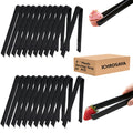ICHROSAYA Plastic Serving Tongs Disposable Kitchen Tongs for Food Salad